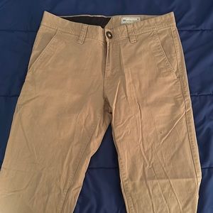 Men’s Volcom khaki pants 30”x30”